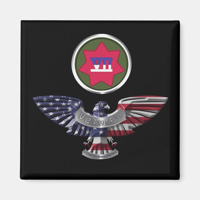 Aimant VII Aigle du Corps blindé (Devant)