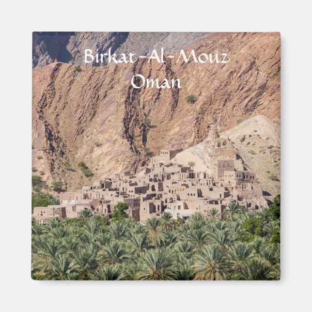 Aimant Village abandonné Birkat-Al-Mouz - Oman (Devant)