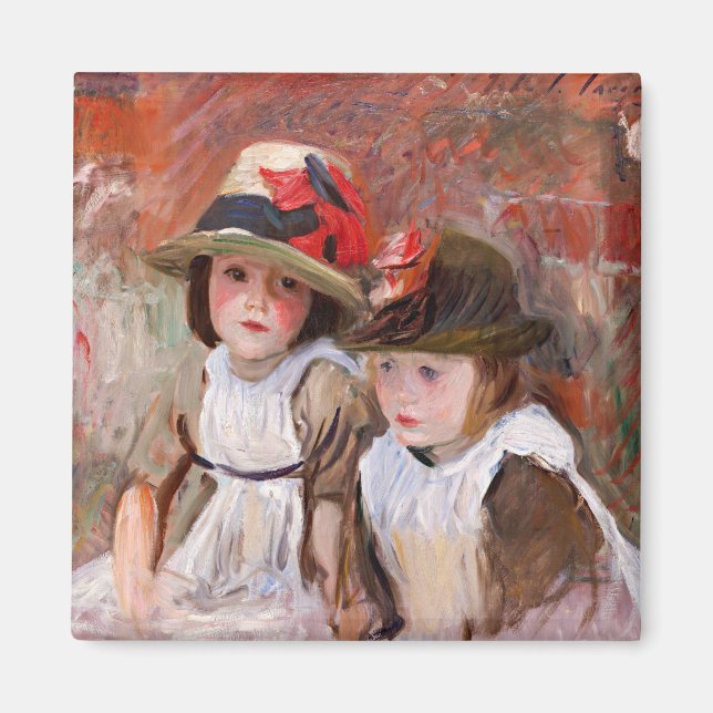 Aimant Village Children, célèbre oeuvre d'art, (Devant)