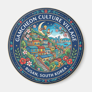 Aimant Village culturel de Gamcheon Corée du Sud