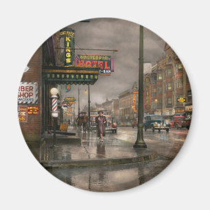 Aimant Ville - Amsterdam NY - Appelez le 666 pour Taxi 19