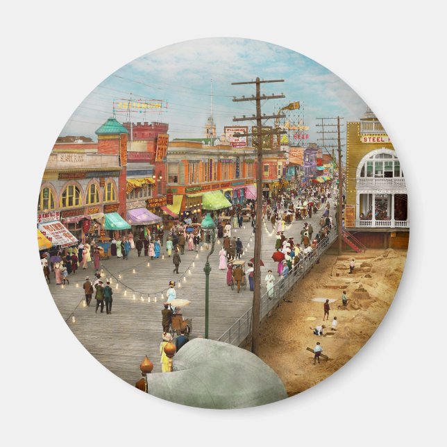 Aimant Ville - Atlantic City NJ - Steel Pier 1909 (Devant)