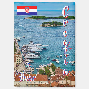 Aimant ville charmante Hvar en Croatie voyage