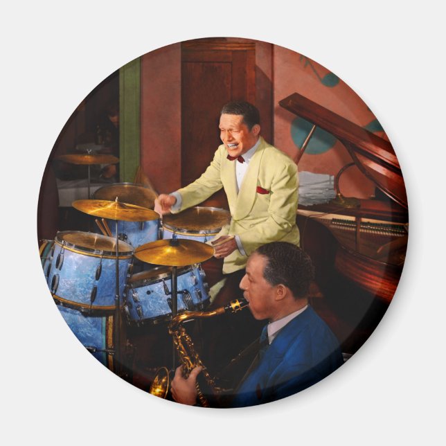 Aimant Ville - Chicago IL - Red Saunders et son groupe 19 (Devant)