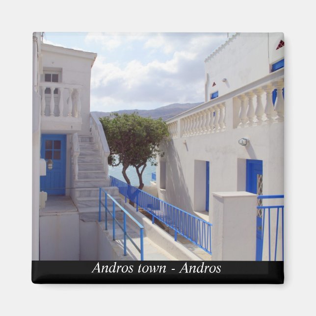 Aimant Ville d'Andros - Andros (Devant)