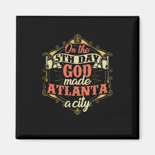 Aimant Ville d'Atlanta Géorgie