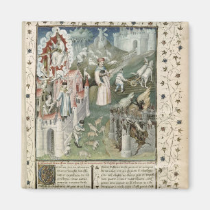 Aimant Ville de Dieu, Ville de Caen et Ville de