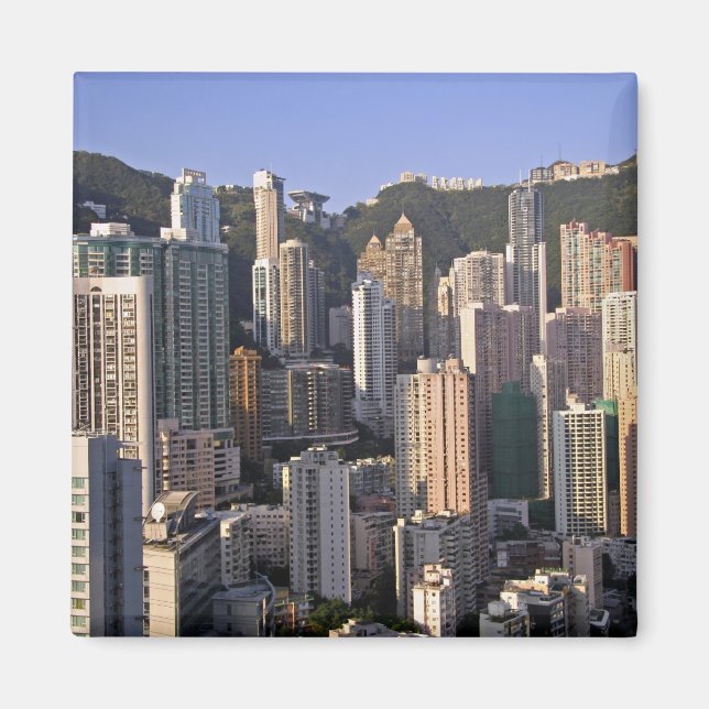 Aimant Ville de Hong Kong, Chine (Devant)