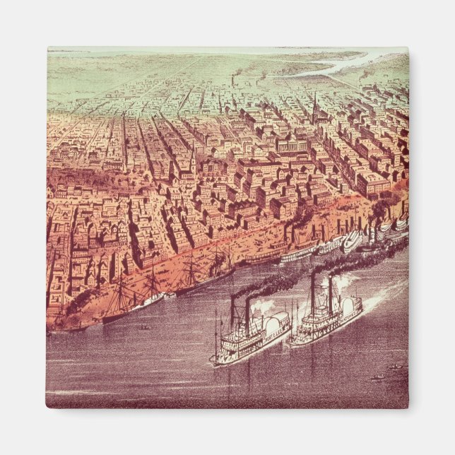Aimant Ville de la Nouvelle-Orléans (Devant)