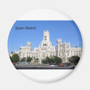 Aimant Ville de l'Espagne, Madrid hôtel Plaza de Cibeles