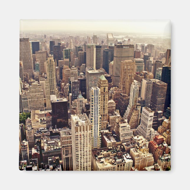 Aimant Ville de New York d'en haut (Devant)