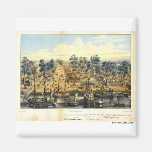 Aimant Ville De Sacramento, 1849.