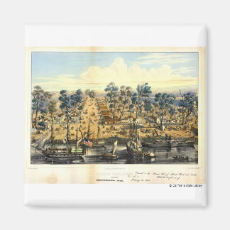 Aimant Ville de Sacramento, 1849.
