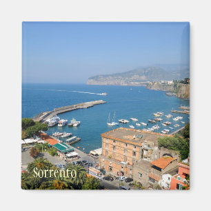 Aimant Ville italienne ensoleillée Sorrente en journée ca