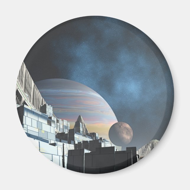 Aimant Ville Sci-Fi (Devant)