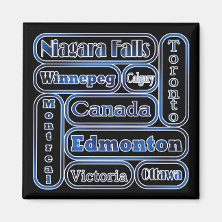 Aimant Villes canadiennes populaires