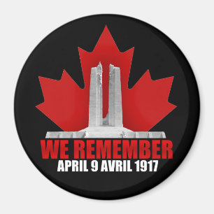 Aimant Vimy Ridge que nous nous rappelons