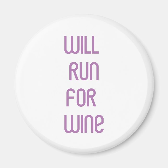 Aimant Vin RunnerChick (Devant)