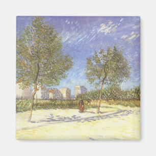 Aimant Vincent van Gogh - A la périphérie de Paris