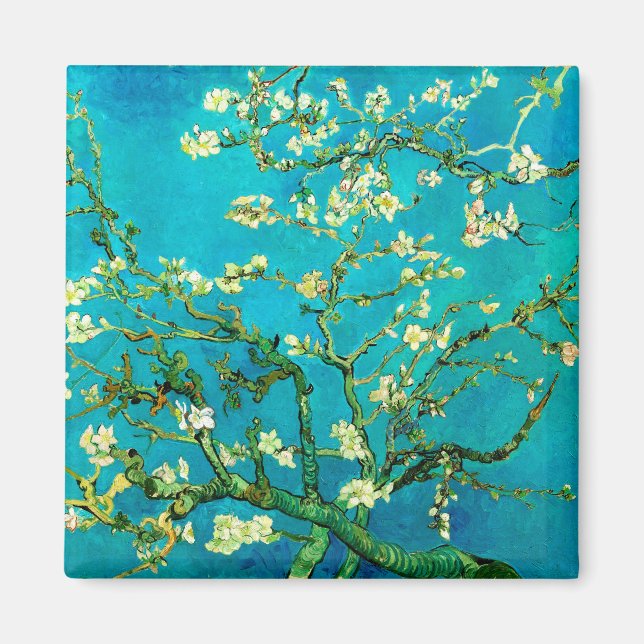 Aimant Vincent Van Gogh Almond Blossom Art Magazine (Devant)
