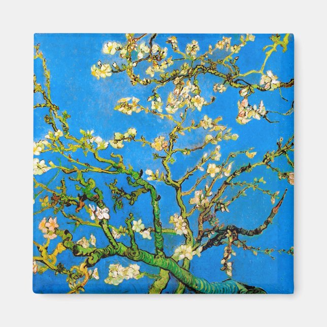 Aimant Vincent Van Gogh - Amandier en Fleurs Beaux-Arts (Devant)