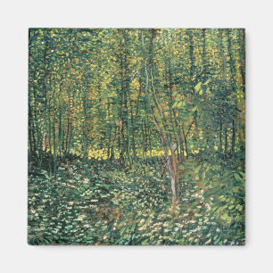 Aimant Vincent van Gogh   Arbres et sous-bois, 1887