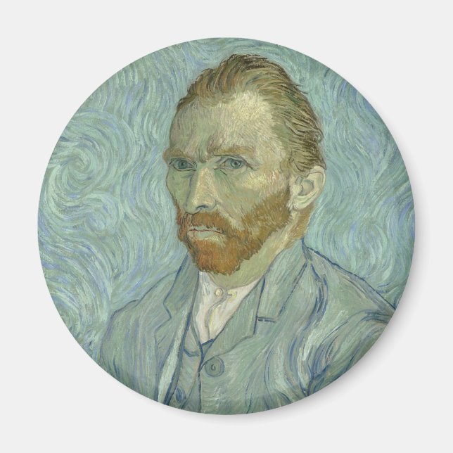 Aimant Vincent Van Gogh Autoportrait Art classique (Devant)