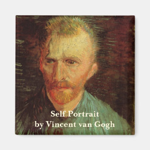 Aimant Vincent van Gogh Autoportrait, Art Vintage