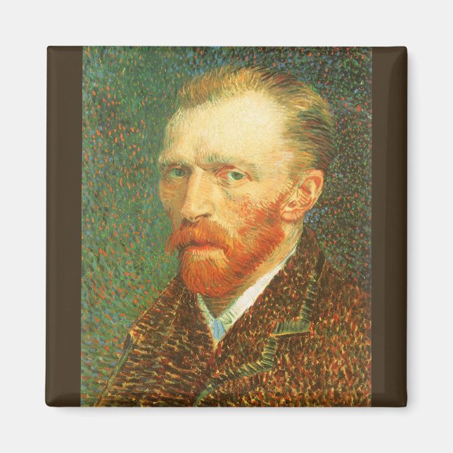 Aimant Vincent van Gogh - Autoportrait de Van Gogh (Devant)