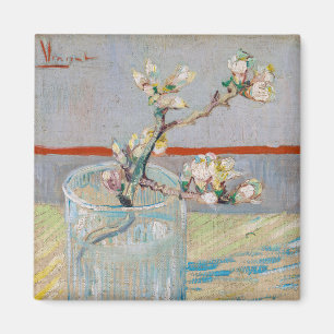 Aimant Vincent van Gogh - Branche d'amandier dans un verr