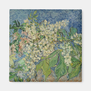 Aimant Vincent van Gogh Branches en fleurs de châtaigni