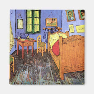 Aimant Vincent van Gogh - chambre à coucher en beaux-arts