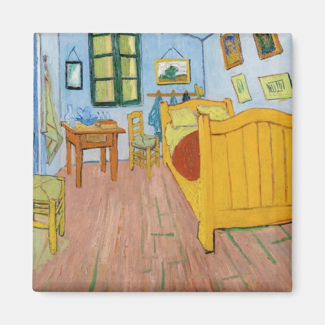 Aimant Vincent Van Gogh - Chambre de Vincent à Arles (Devant)