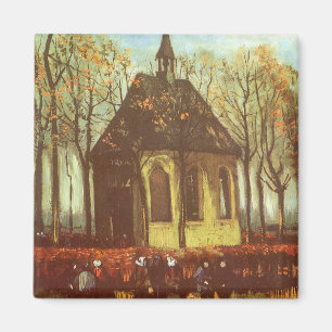 Aimant Vincent van Gogh - Chapelle à Nuenen, les paroissi