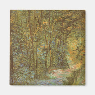 Aimant Vincent van Gogh - Chemin dans les bois