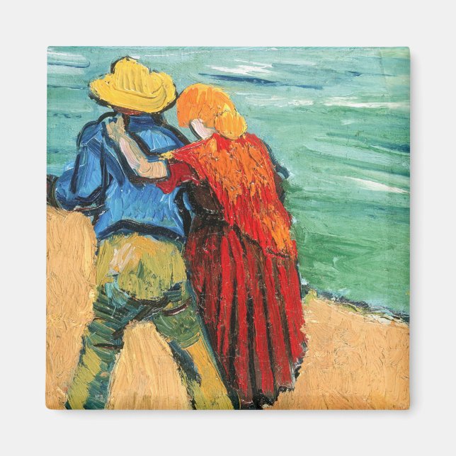 Aimant Vincent van Gogh - Deux Amants (Devant)