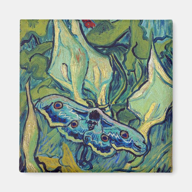 Aimant Vincent van Gogh Empereur Moth (Devant)