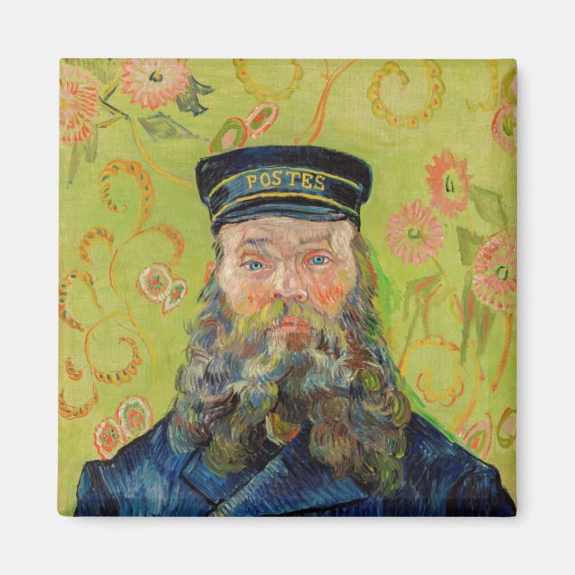 Aimant Vincent Van Gogh - Facteur Joseph Roulin (Devant)