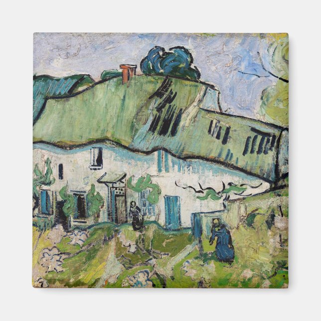 Aimant Vincent van Gogh - Ferme à deux chiffres (Devant)