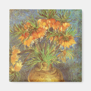 Aimant Vincent van Gogh - Fritillaires dans un vase de cu