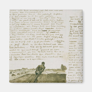 Aimant Vincent van Gogh   Homme tirant une corde