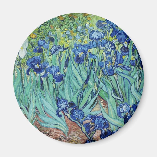 Aimant Vincent van Gogh Iris (Devant)