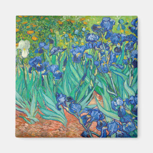 Aimant Vincent Van Gogh Irises Floral Art Vintage