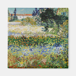 Aimant Vincent van Gogh - Jardin en fleurs