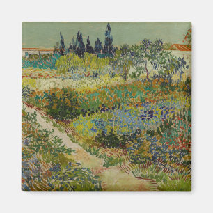Aimant Vincent Van Gogh Jardin Vintage à Arles