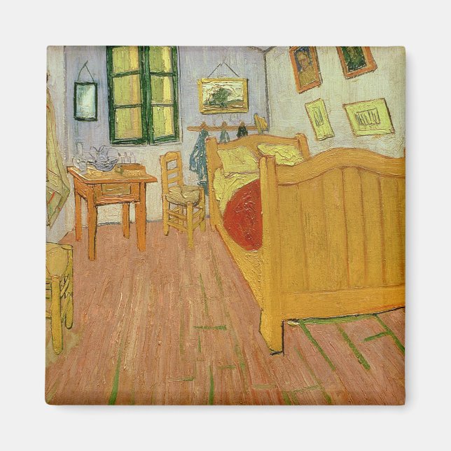 Aimant Vincent van Gogh | La Chambre, 1888 (Devant)