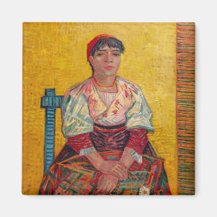Aimant Vincent Van Gogh - La femme italienne
