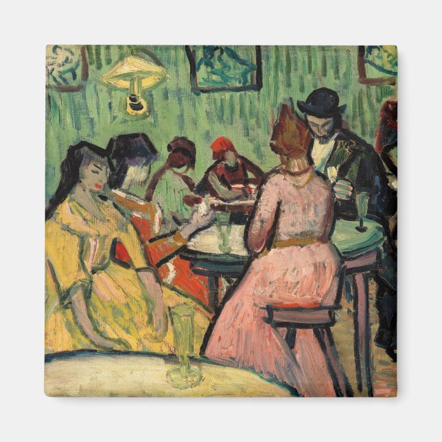 Aimant Vincent van Gogh - La Maison de Tolérance (Devant)