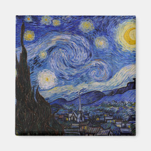 Aimant Vincent Van Gogh - La nuit étoilée