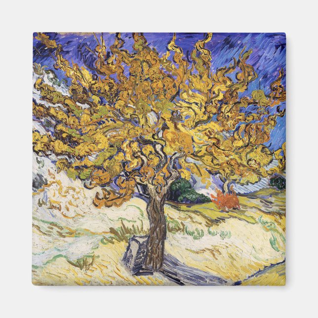Aimant Vincent van Gogh - Le Mûrier (Devant)